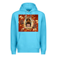 Ocean Blue wizard head mom Premium Hoodie - TumblerDesignByShophia