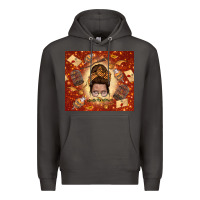 Smoke wizard head mom Premium Hoodie - TumblerDesignByShophia