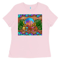 Salty Beach Ladies Tee | Teevron