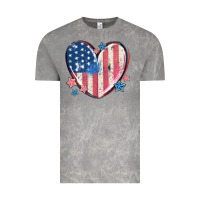 Cloud Rock usa heart Vintage Tee - MaliasSmallBusiness