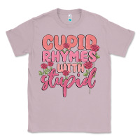 Lilac cupid rhymes with stupid Classic Tee - MaliasSmallBusiness