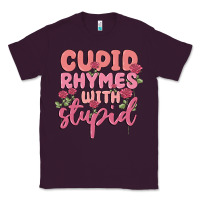 Plum cupid rhymes with stupid Classic Tee - MaliasSmallBusiness