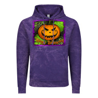 Cloud Purple Happy Halloween Pumpkin Vintage Hoodie - Jasminsmagicworld