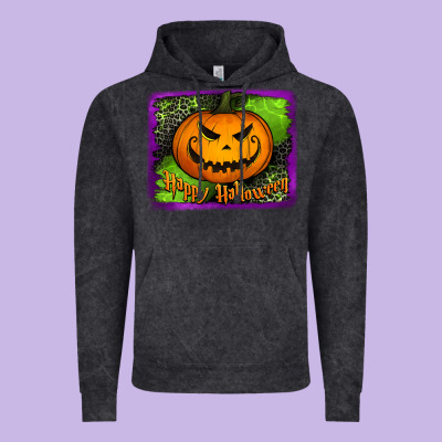 Happy Halloween Pumpkin Vintage Hoodie Designed By Jasminsmagicworld