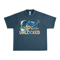 Midnight Navy level 100 days unlocked Urban Heavy Tee - MaliasSmallBusiness