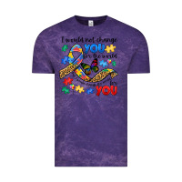 Cloud Purple i would not change you autism Vintage Tee - JahusDesignShop