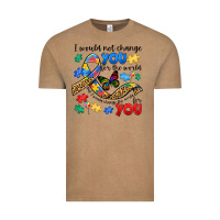 Vintage Coffee i would not change you autism Vintage Tee - JahusDesignShop