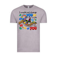 I Would Not Change You Autism Vintage Tee | Teevron