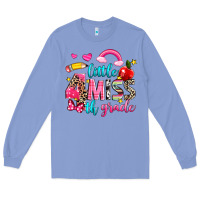 Colony Blue little miss fourth grade Long Sleeve Tee - NancyCooperArtShop