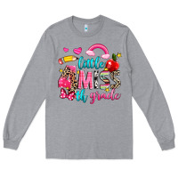 Heather Grey little miss fourth grade Long Sleeve Tee - NancyCooperArtShop