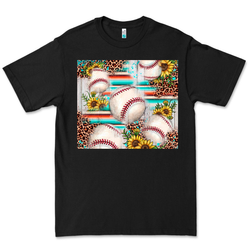 Baseball Leopard Sunflower Premium Tee by JahusDesignShop | Teevron