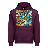 More Espresso Less Despresso Coffee With Leopard Seamless Pattern Bbs Urban Hoodie | Teevron