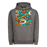 Pigment Tornado more espresso less despresso coffee with leopard seamless pattern bbs Urban Hoodie - BundleAndBundleShop