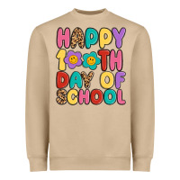 Mushroom happy 100 th day of school Heavyweight Sweatshirt - MaliasSmallBusiness