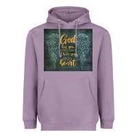 Lavender i have you in my heart Heavyweight Hoodie - TumblerDesignByShophia