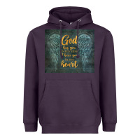 Plum i have you in my heart Heavyweight Hoodie - TumblerDesignByShophia