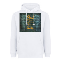 White i have you in my heart Heavyweight Hoodie - TumblerDesignByShophia