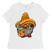 White mexicon cute gnome Ladies Tee - RacoonDesign