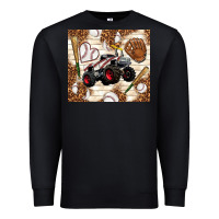 Black baseball crusher Premium Sweatshirt - TumblerDesignByShophia