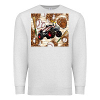 Oatmeal Heather baseball crusher Premium Sweatshirt - TumblerDesignByShophia