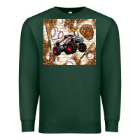 Sports Green baseball crusher Premium Sweatshirt - TumblerDesignByShophia