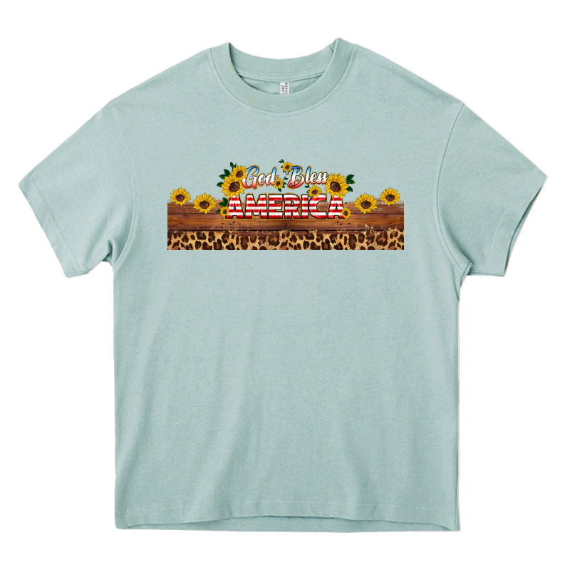 God Bless America Libbey Cup Heavy Core Tee by HRA Design Shop | Teevron