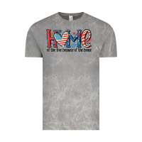 Cloud Rock home of the free because of the brave Vintage Tee - MaliasSmallBusiness