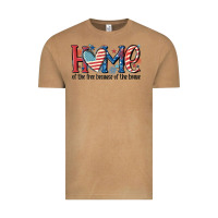Home Of The Free Because Of The Brave Vintage Tee | Teevron