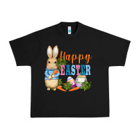 Black easter bunny egg and carrots Urban Heavy Tee - AdoDesignShop