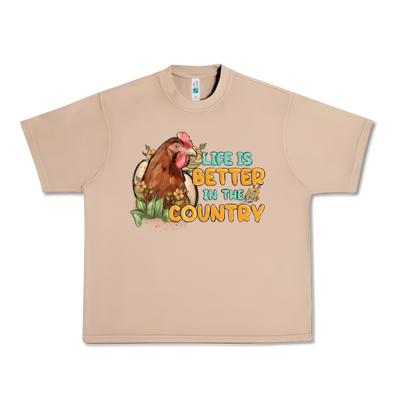 Life Is Better In The Country Urban Heavy Tee by MaliasSmallBusiness | Teevron
