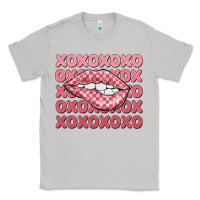 Moon Dust xoxo checker lips Classic Tee - MaliasSmallBusiness