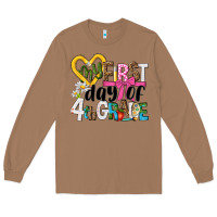 Toasted Coconut my first day of 4th grade Long Sleeve Tee - NancyCooperArtShop