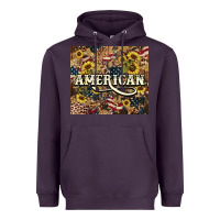 Plum American tumbler 4th of july Heavyweight Hoodie - HowdyJamesFarm