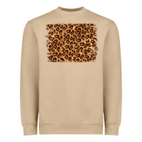 Mushroom leopard background Heavyweight Sweatshirt - NancyCooperArtShop