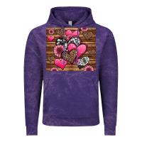 Cloud Purple valentines day western hearts and sunflowers Vintage Hoodie - Jasminsmagicworld