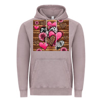 Vintage Zinc valentines day western hearts and sunflowers Vintage Hoodie - Jasminsmagicworld