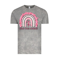 Cloud Rock breast cancer  awareness rainbow Vintage Tee - MaliasSmallBusiness