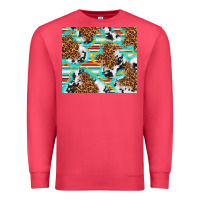 Cardinal serape cowhide and leopard with glitter Premium Sweatshirt - TumblerDesignByShophia