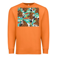 Carrot serape cowhide and leopard with glitter Premium Sweatshirt - TumblerDesignByShophia