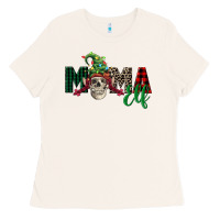 Bone Mama elf skull Ladies Tee - FaDigitalArtStudio