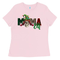Mama Elf Skull Ladies Tee | Teevron
