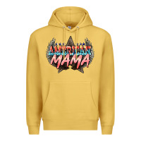 Antique Gold American mama Mother's Day Premium Hoodie - HowdyJamesFarm