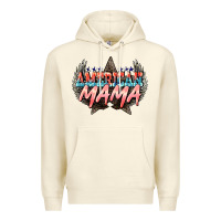 Sandshell American mama Mother's Day Premium Hoodie - HowdyJamesFarm