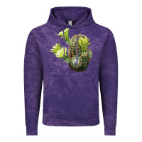 Cloud Purple nylon hedgehog cactus Vintage Hoodie - LillyAllenDesigns