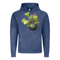Vintage Denim nylon hedgehog cactus Vintage Hoodie - LillyAllenDesigns