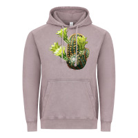 Vintage Zinc nylon hedgehog cactus Vintage Hoodie - LillyAllenDesigns