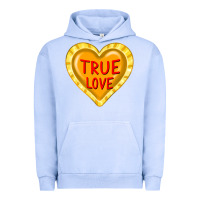 Pigment Grape Ice valentine's day hearts Urban Hoodie - FaDigitalArtStudio