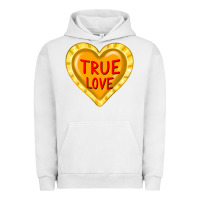 Pigment Lunar Rock valentine's day hearts Urban Hoodie - FaDigitalArtStudio