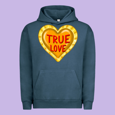 Valentine's Day Hearts Urban Hoodie Designed By Fadigitalartstudio