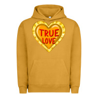 Pigment Peanut Butter valentine's day hearts Urban Hoodie - FaDigitalArtStudio